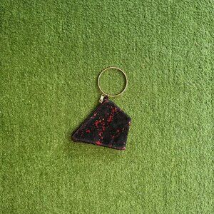 Red Ring Handle Purse